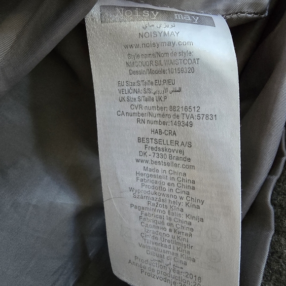 🎃20%OFF🎃 Wool Vest Overcoat - Picture 11 of 13